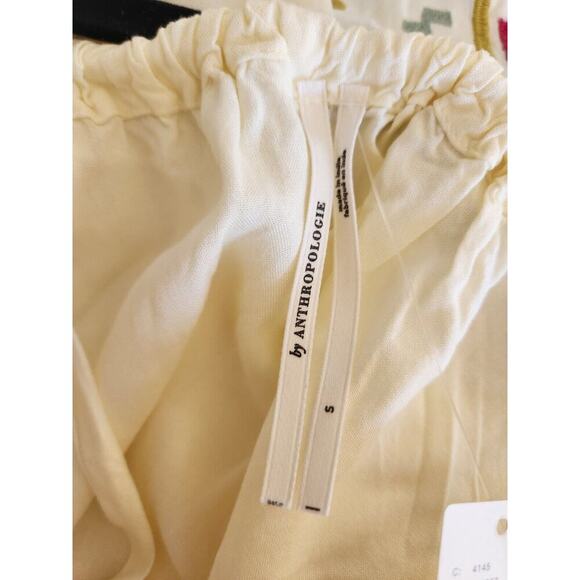 NWD By Anthropologie Embroidered Maxi Dress Size S Ivory #9E419 - Picture 15 of 16